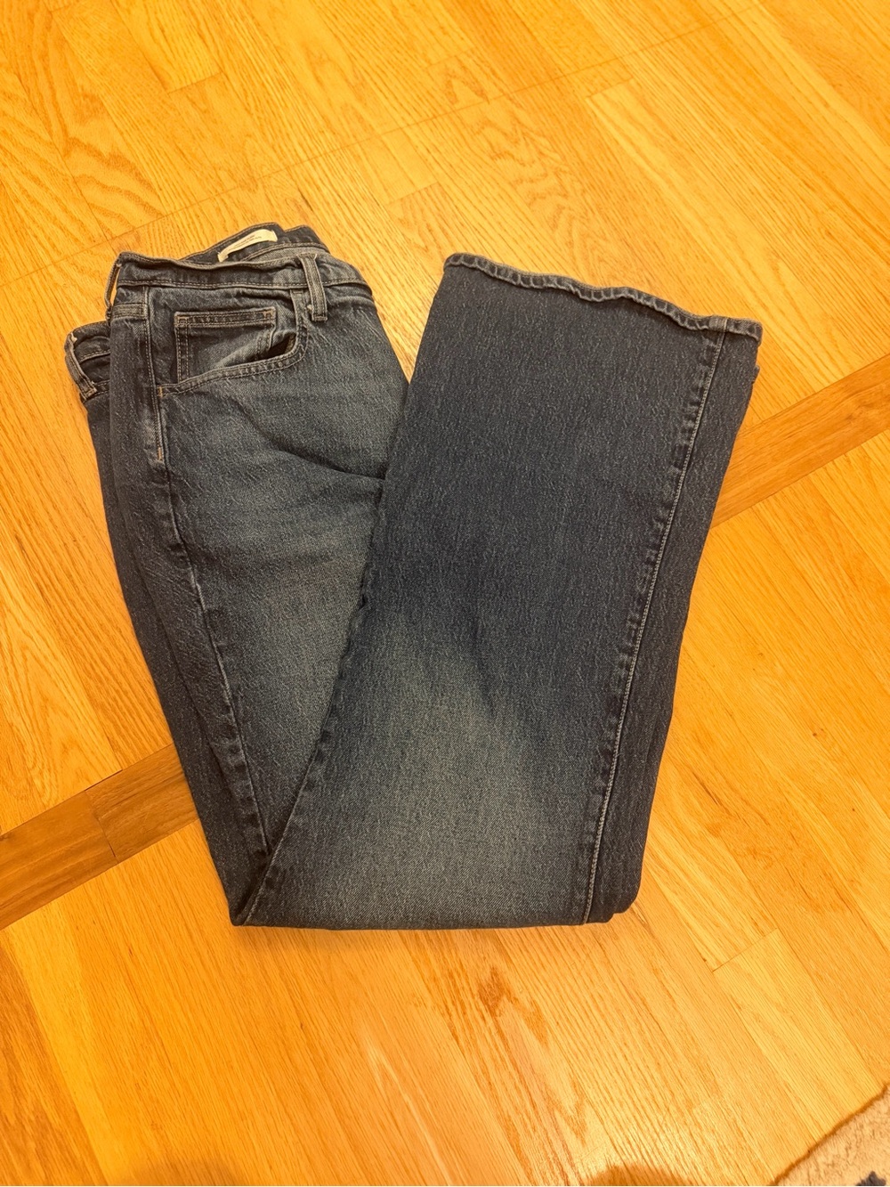 Women's Size 14R "Universal Thread" Straight-Leg Dark Wash Jeans GUC